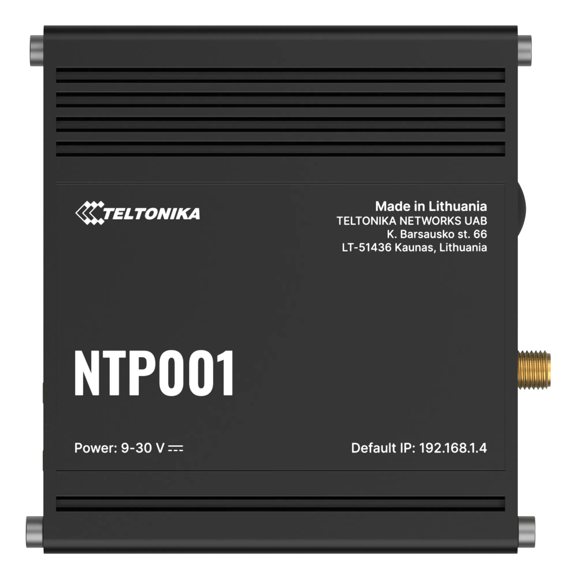 Teltonika NTP001 is a stratum-1 server