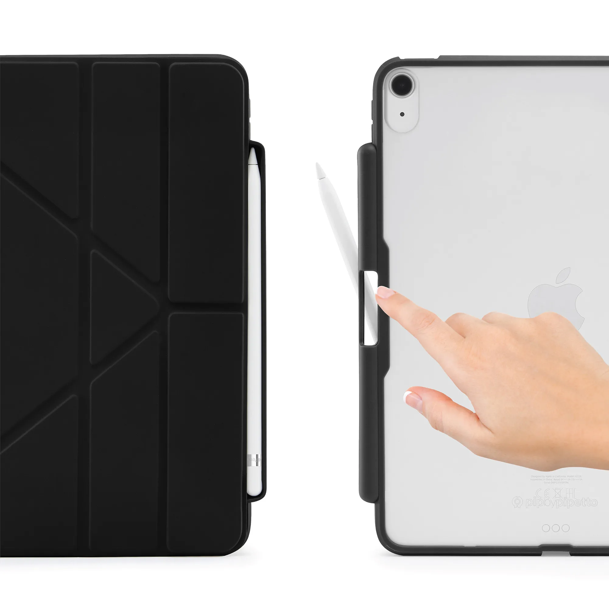 Pipetto iPad 10,9-tum (10:e gen) Rotating Folio - Black