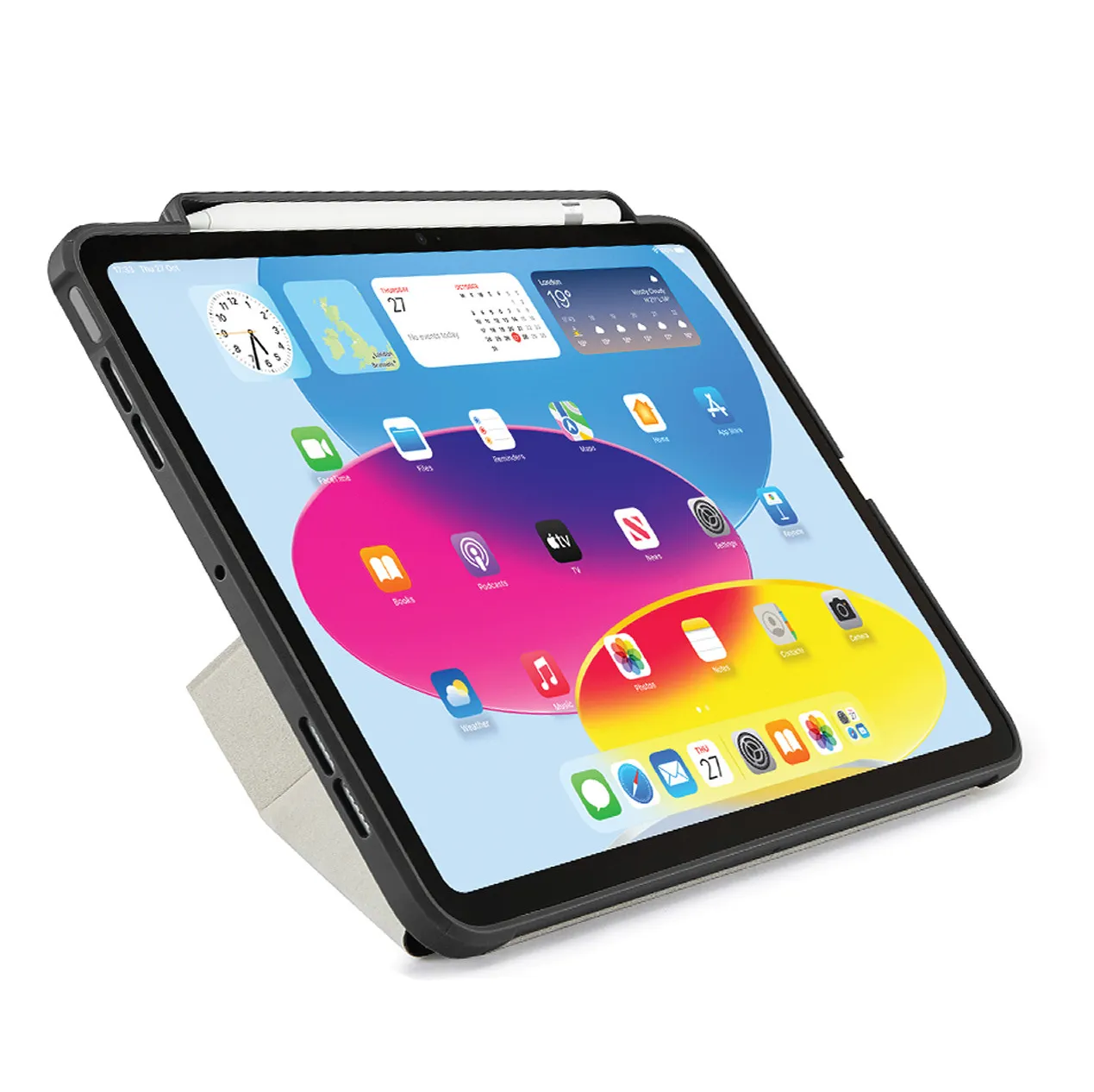 Pipetto iPad 10,9-tum (10:e gen) Rotating Folio - Black