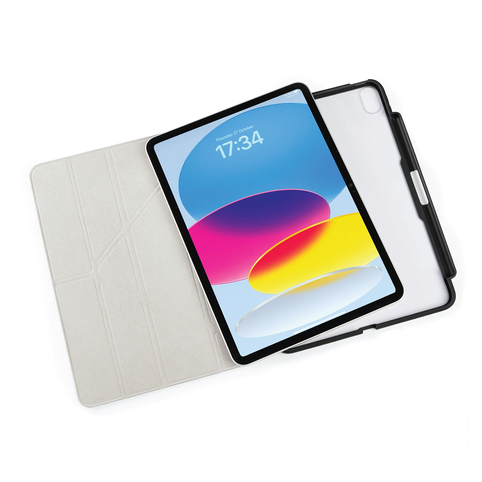 Pipetto iPad 10,9-tum (10:e gen) Rotating Folio - Black