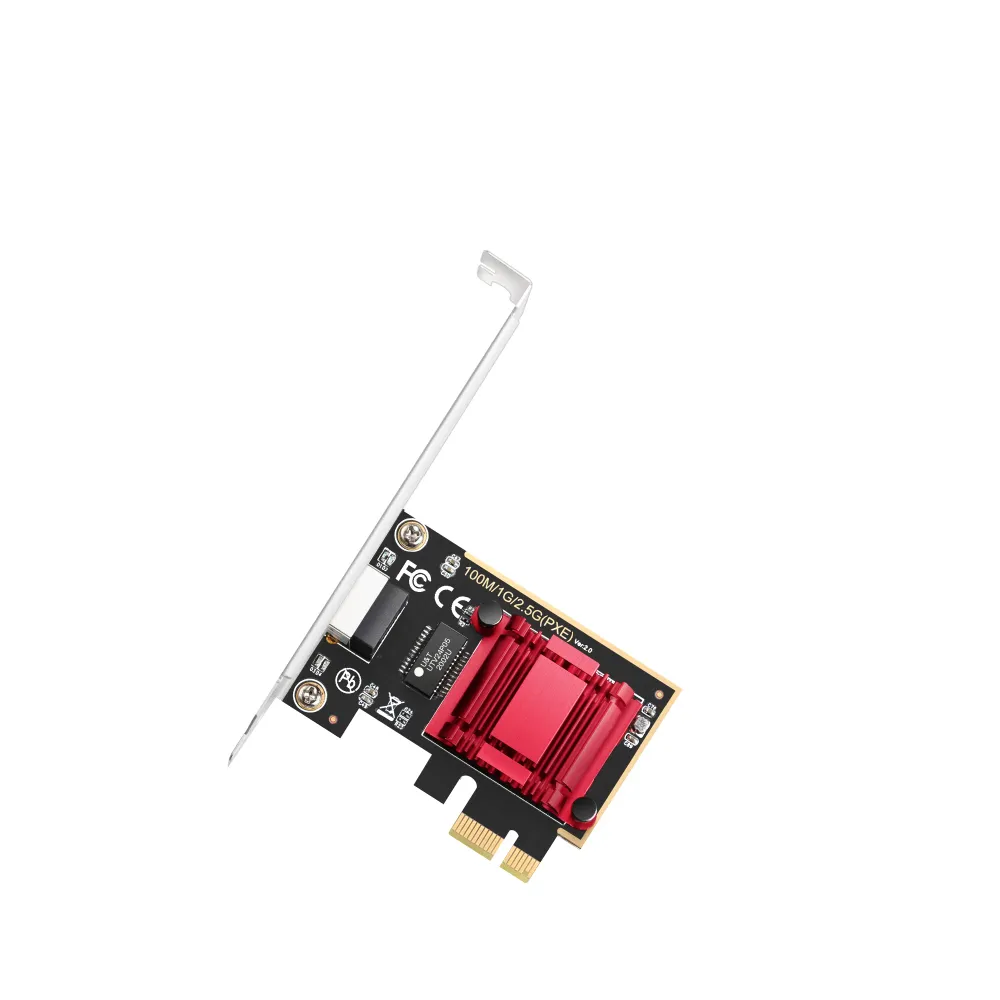 CUDY Adapter PCI-E PE25 2.5G 1P Low Profile