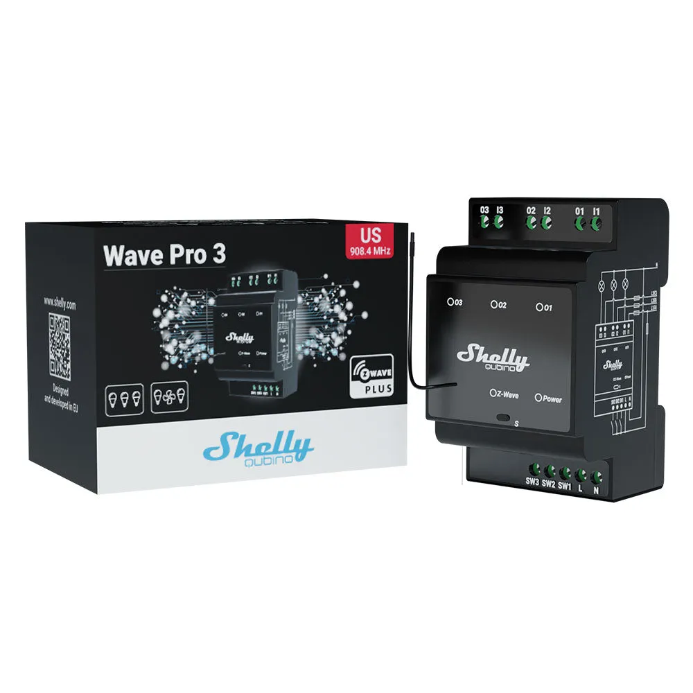 Shelly Qubino Wave Pro 3