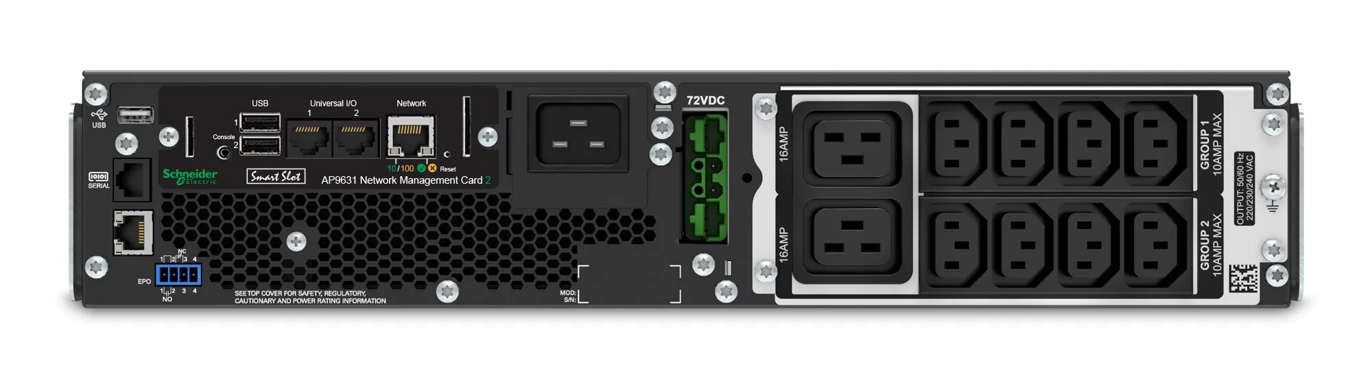 APC SMART-UPS SRT 2200VA RM 230V NETWORK CARD