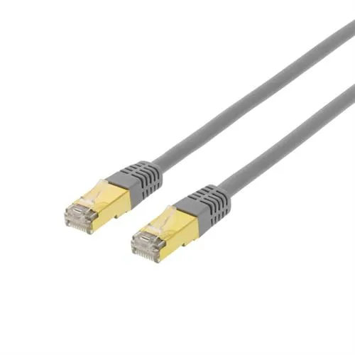 Deltaco Cat7 S/FTP - network cable, 25 m, Grey