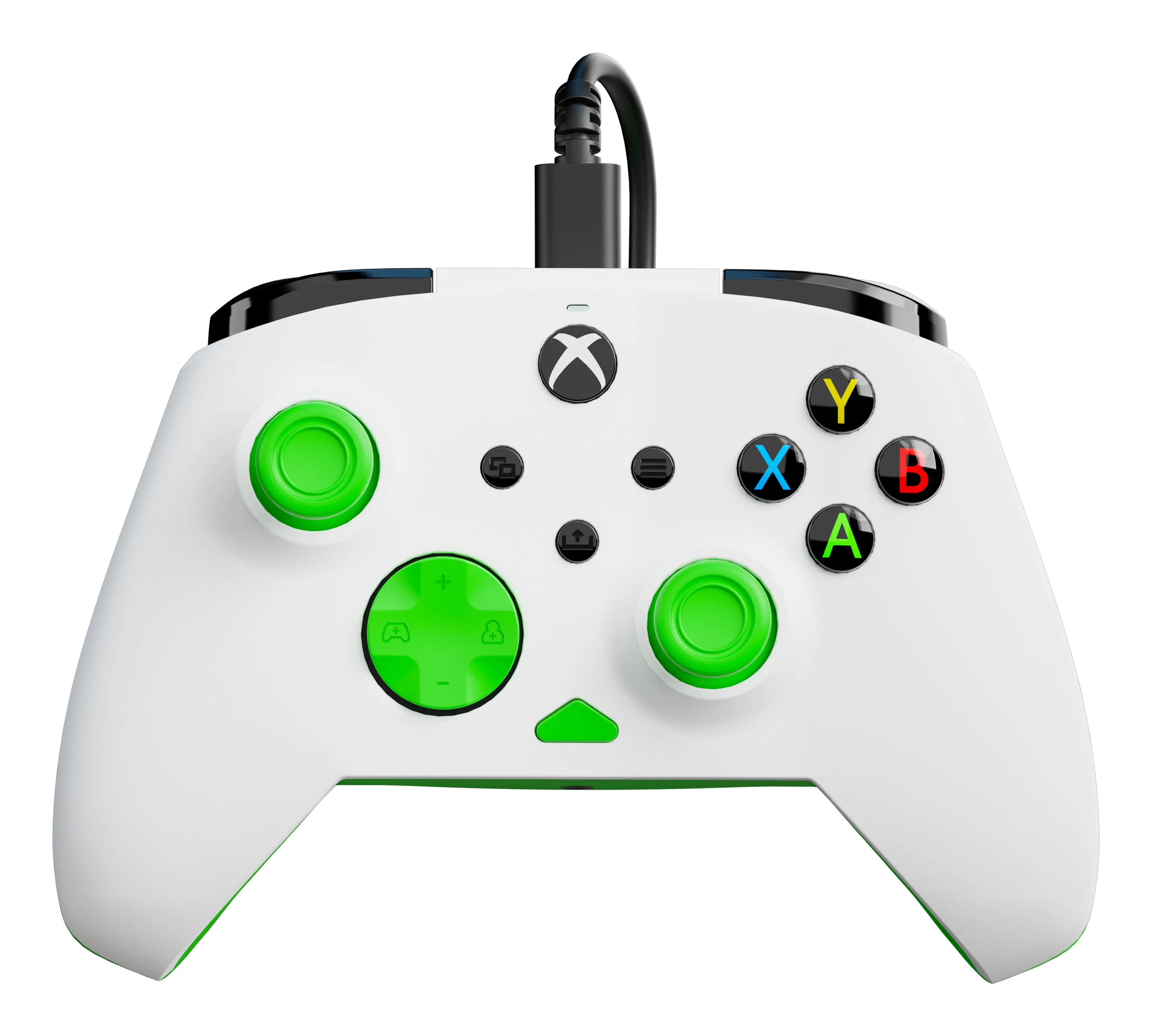 Turtle Beach Rematch Core tr&aring;dbunden handkontroll f&ouml;r Xbox och PC - Vit och gr&ouml;n