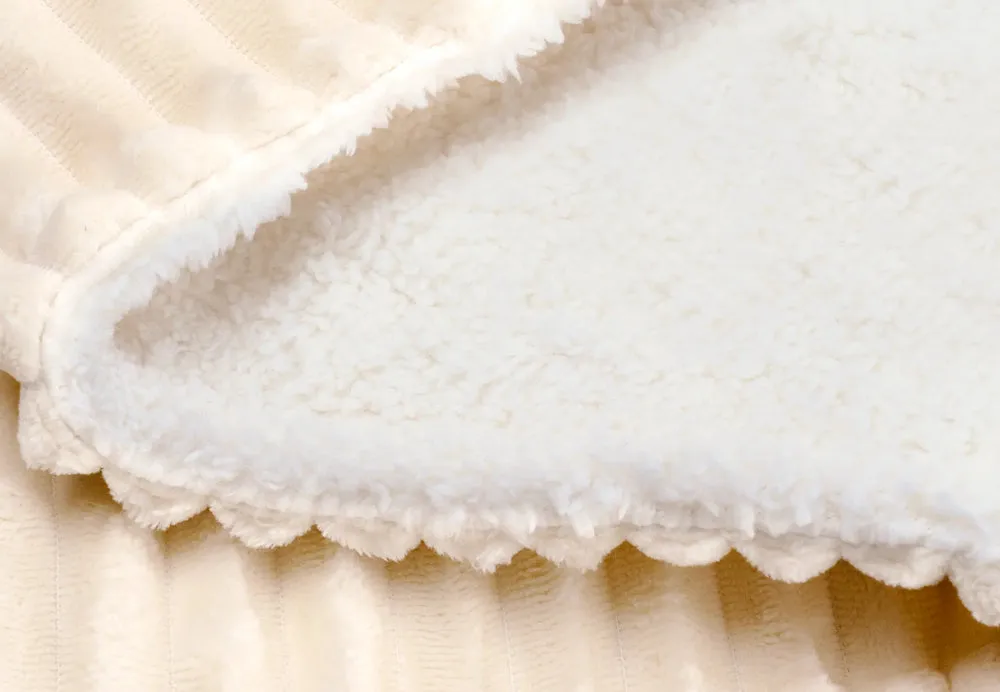 Terraillon S&auml;hk&ouml;l&auml;mmitteinen ruudullinen Koomy 180 x 130 cm 140 W kermanv&auml;rinen