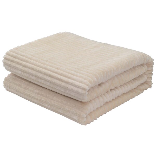 Terraillon Sähkölämmitteinen ruudullinen Koomy 180 x 130 cm 140 W kermanvärinen