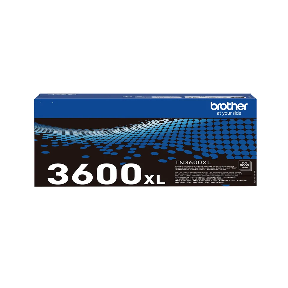 Brother TN3600XL toner cartridge, Black