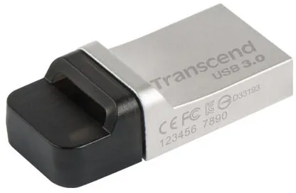 Transcend 32GB JetFlash 880 USB 3.0 - memory stick, Black/Silver