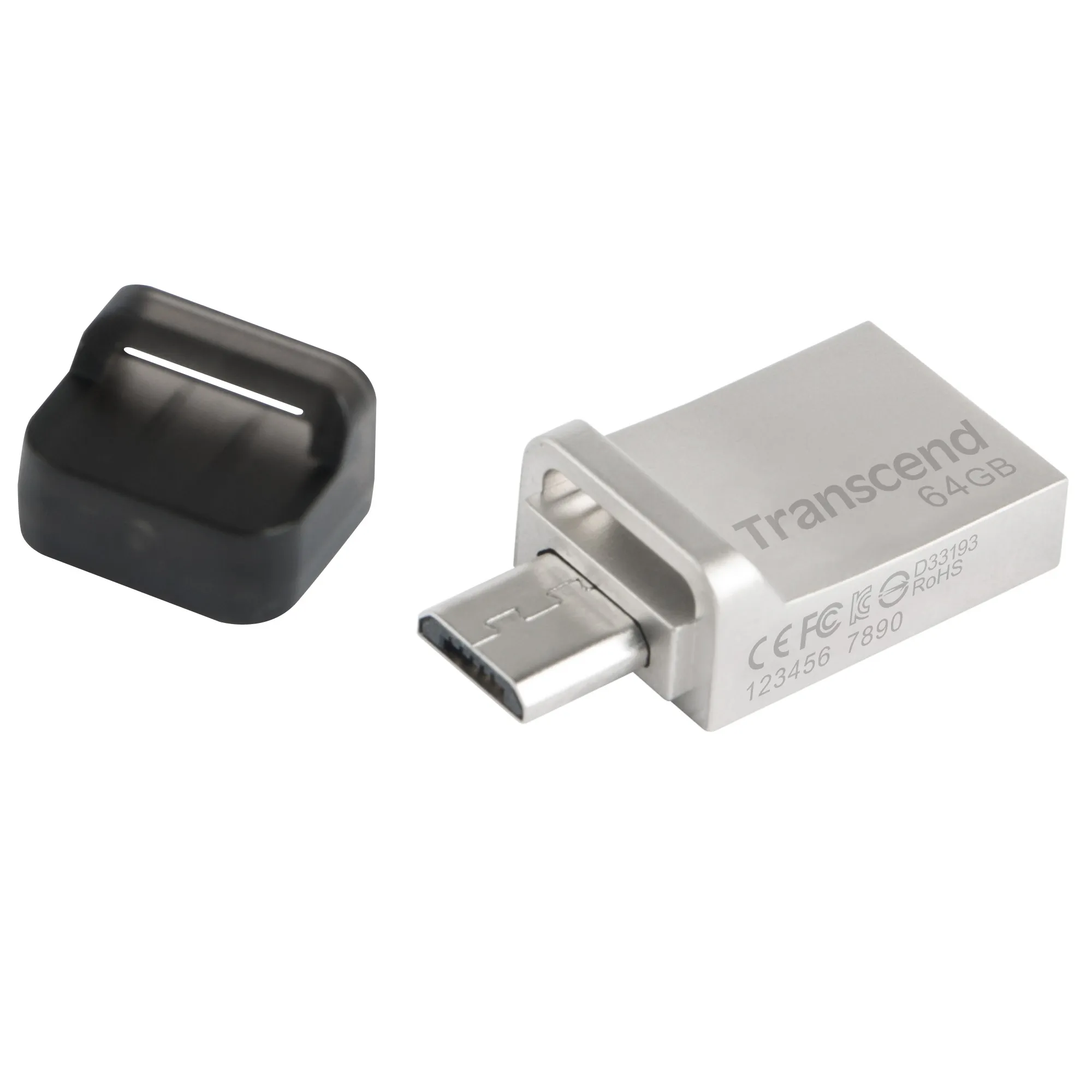 Transcend 32GB JetFlash 880 USB 3.0 - memory stick, Black/Silver