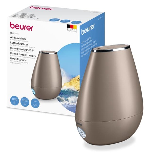 Beurer LB 37 Ultrasonic Humidifier, Toffee, 2 L, 200 ml/h