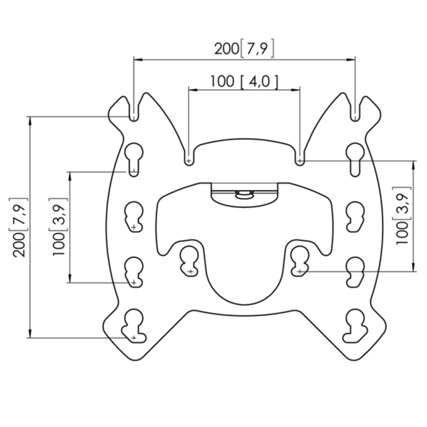 PFI 3035 Interface 200x200 / 200x100 / 100x100 mm