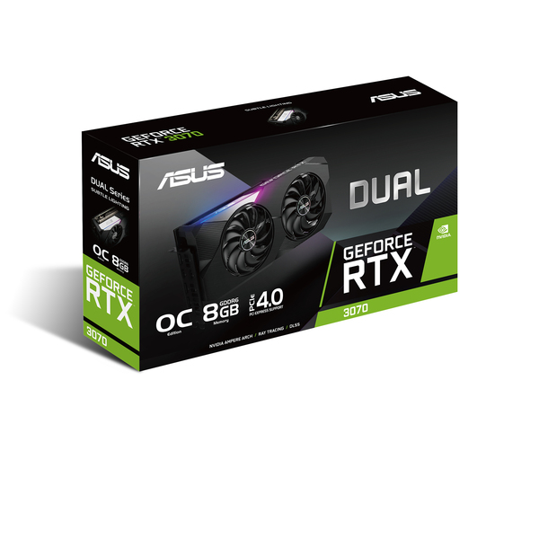 Asus GeForce RTX 3070 Dual OC 8GB - Graphics card