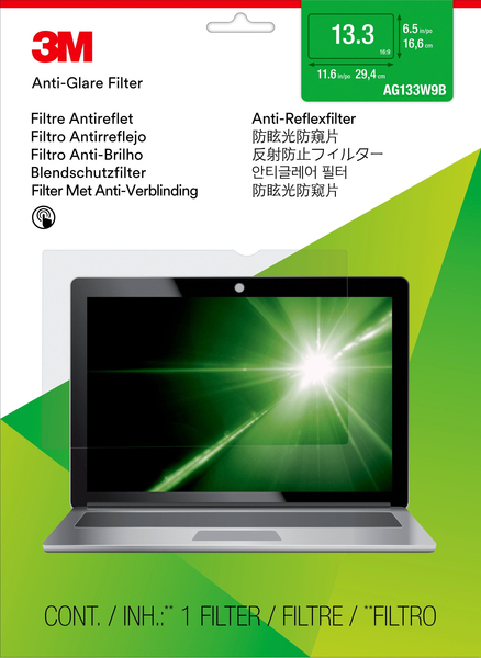 3M Anti-Glare Filter for 13.3i Widescreen Laptop