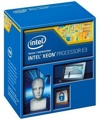 INTEL Xeon E3-1225V3 3200MHz 8MB Cache LGA1155 quad core BOX CPU with cooler
