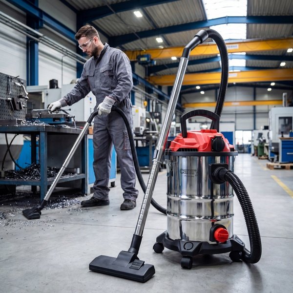 Camry CR 7045 - v&aring;t- och torrdammsugare, 25 L, 3400 W