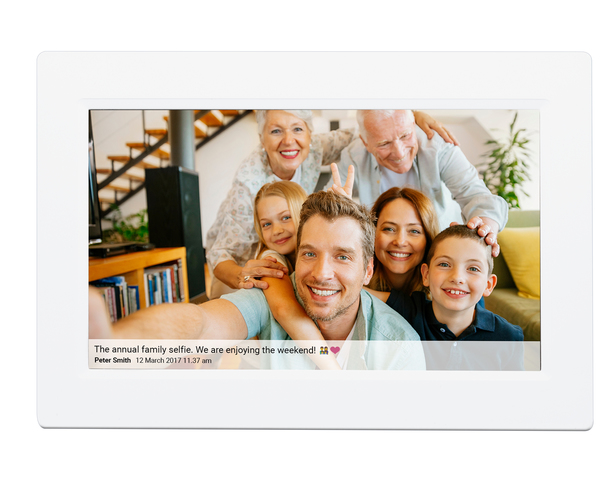 DENVER FRAMEO SLIM (WHITE 10.1" WIFI PHOTOFRAME)