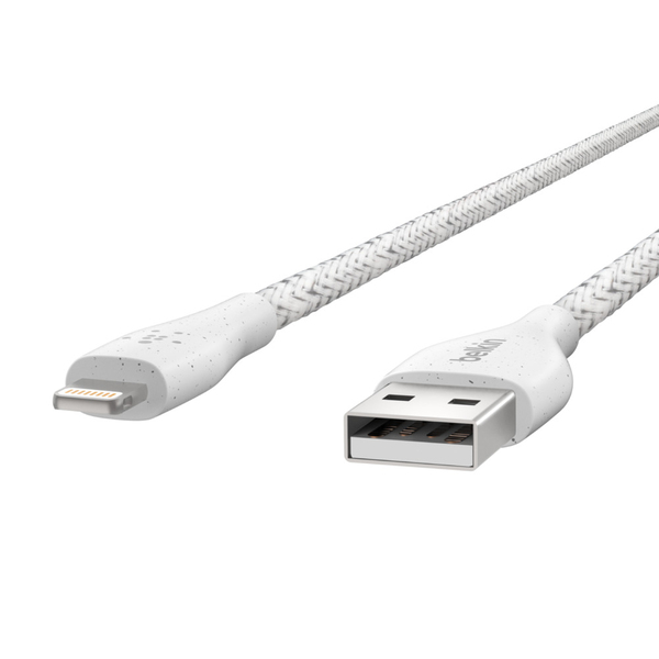 Belkin MIXIT DuraTek Plus USB-A - Lightning - cable, 3 m, White