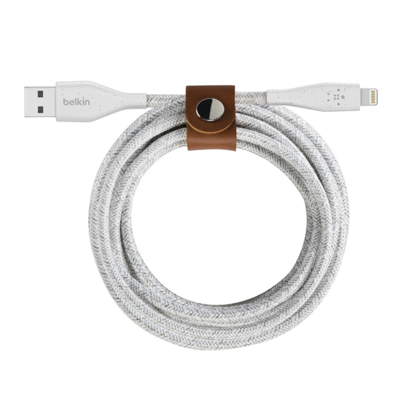Belkin MIXIT DuraTek Plus USB-A - Lightning - cable, 3 m, White