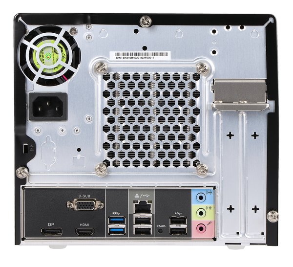Shuttle XPC Cube Entry level barebone, Intel H310, svart