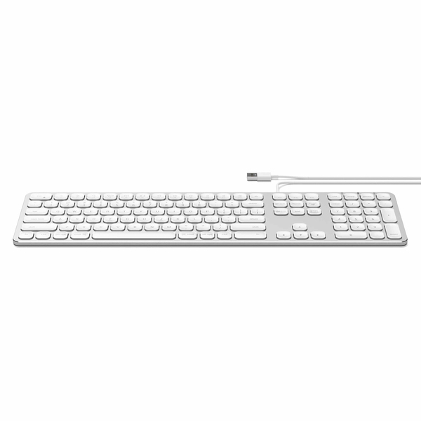 Satechi Keyboard with USB connection, hopea