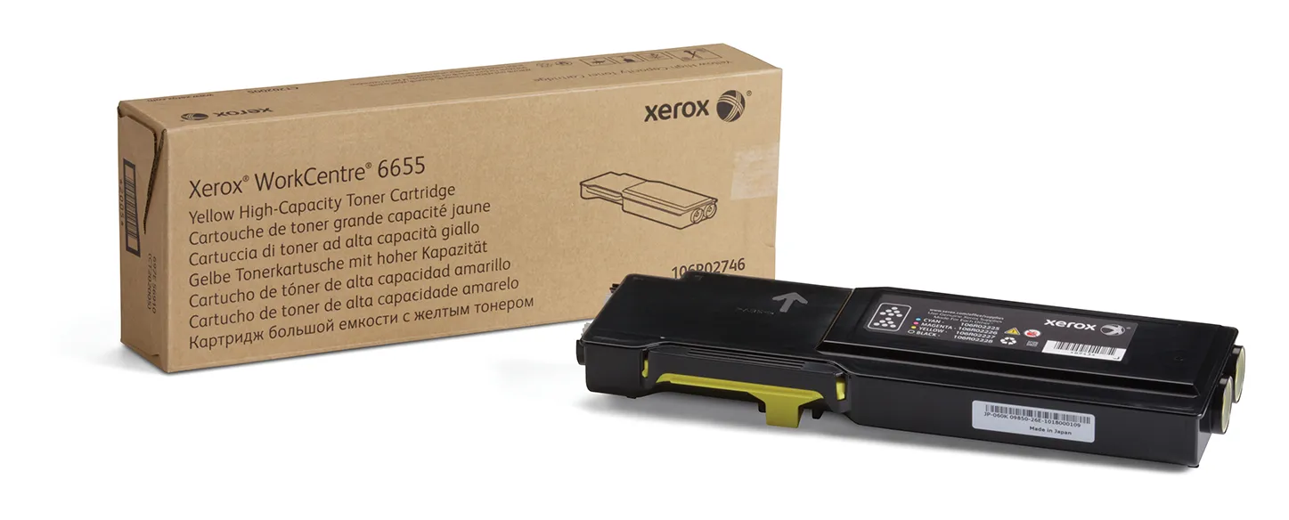Xerox 106R02746 XL toner cartridge, Yellow