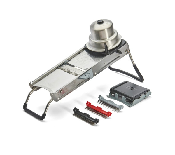 DE BUYER Mandoline Revolution Master All-purpose Slicer, Silver