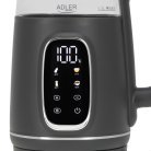 Adler AD 1305GS vattenkokare, 1,7 l, 2200 W, gr&aring;/silver