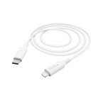 Hama Lightning - USB-C -kaapeli, Valkoinen, 1m