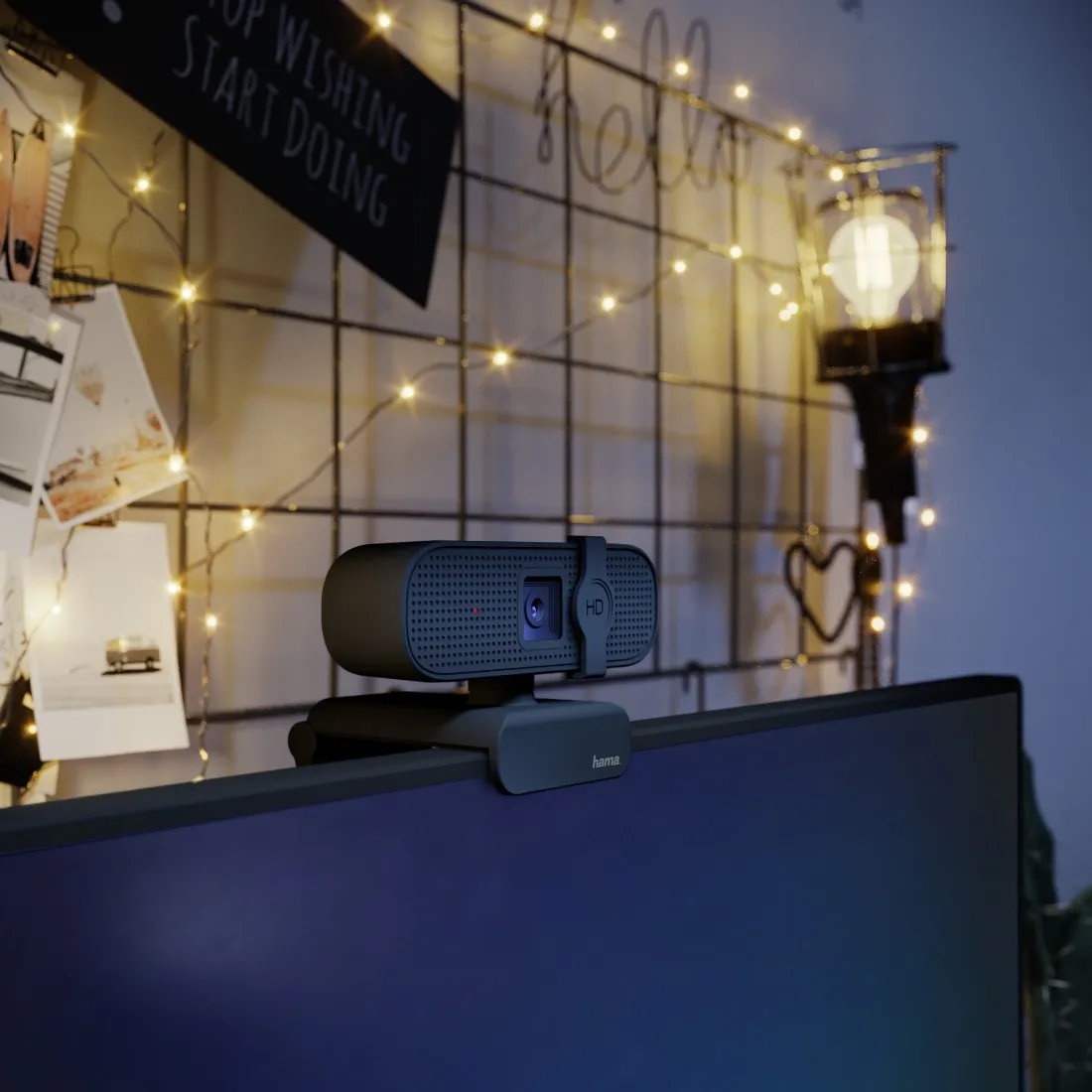 Hama C-400 Spy Full HD -web-kamera, musta