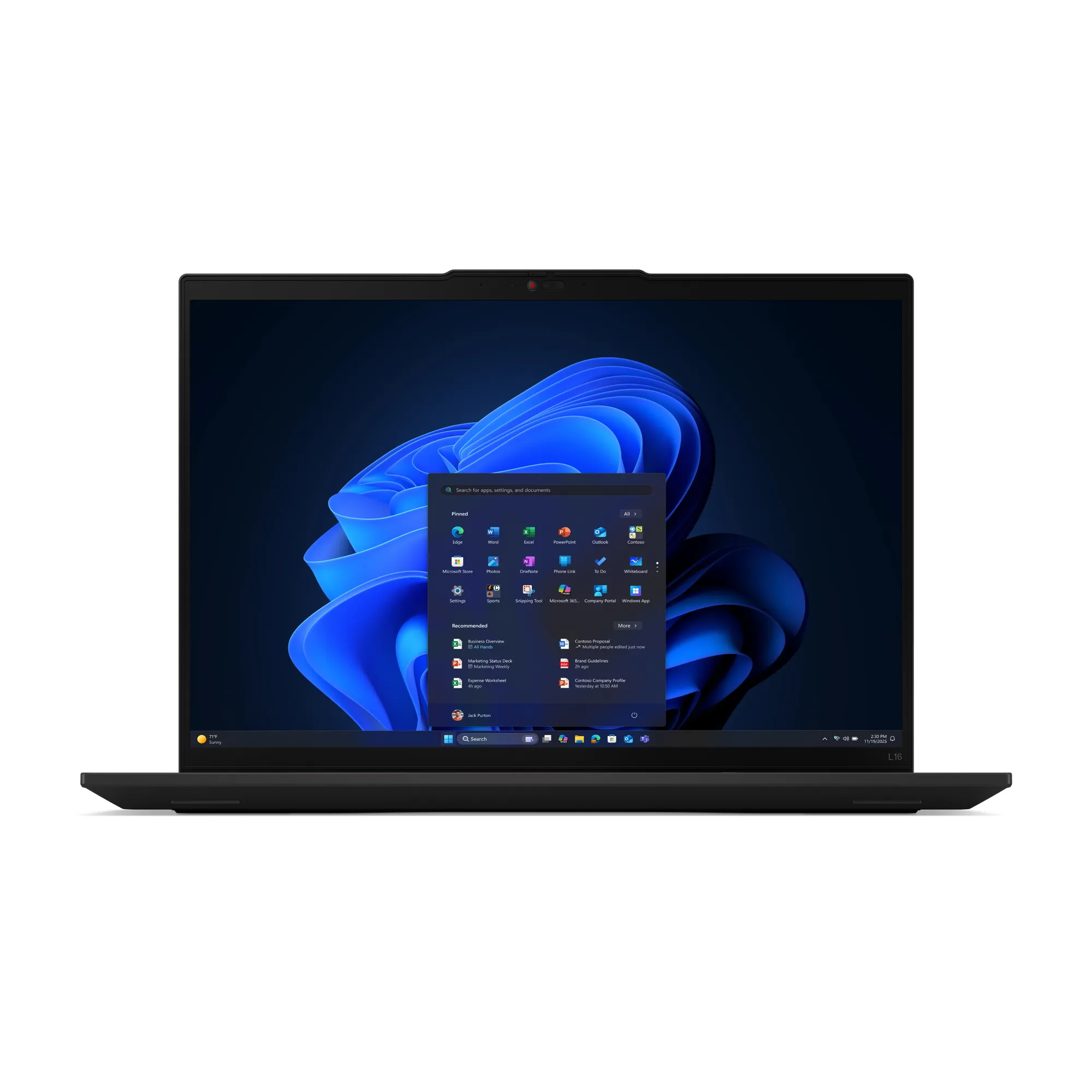 Lenovo ThinkPad L16 Gen 2 (Intel) 16&quot; 255U, 32GB, 1TB SSD, Win 11 Pro - notebook, Black