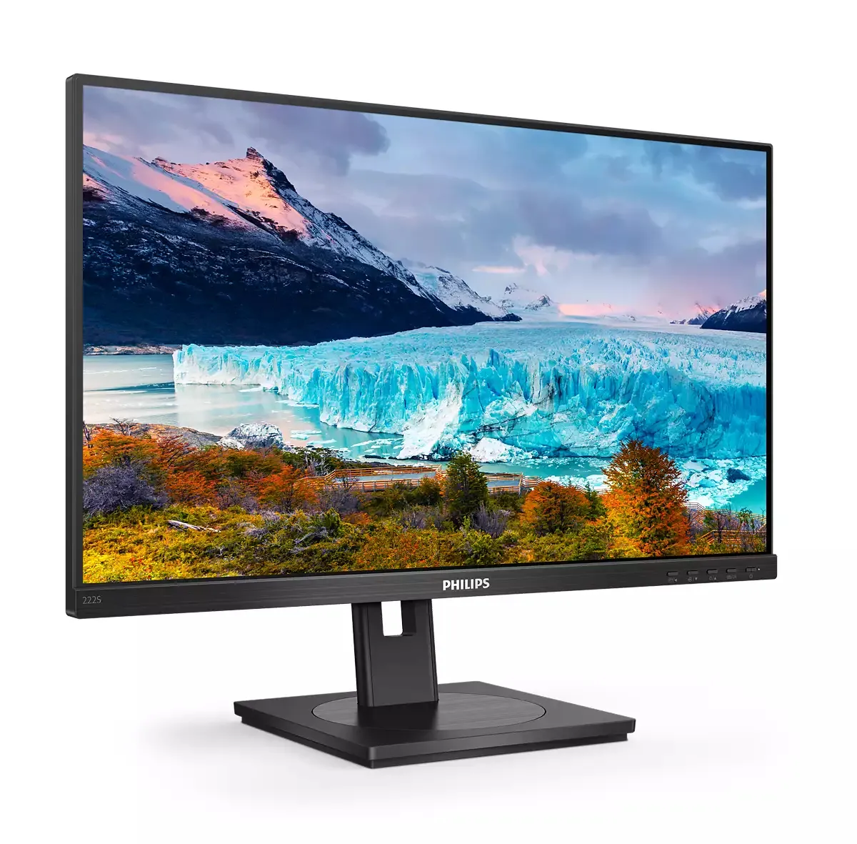 Philips 21,5, 1920x1080, IPS, Flat, H/A 130 MM Pivot, 75 Hz, Adative-Sync, TUV EYE CERTIFIED,  -, SPEAKERS,  -,  -,  -, DPx1, HDMIx1, DVIx1, VGAx1,