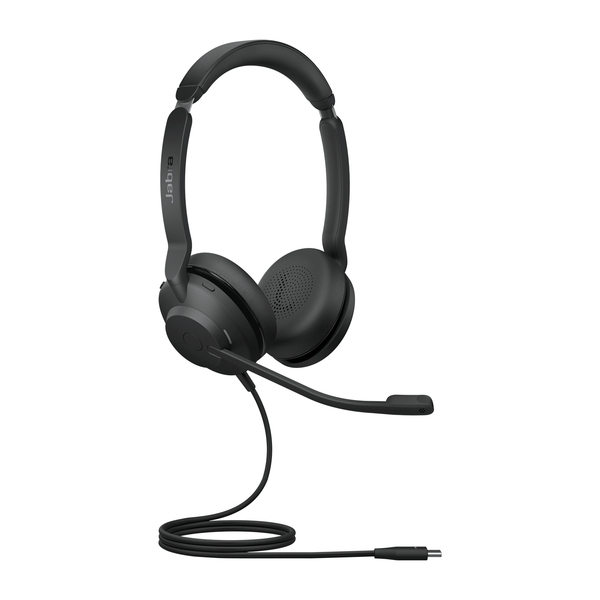 Jabra Evolve2 30 USB-C - headset, Svart, Universal