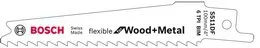 Bosch  reciprocating saw blade for Wood+Metal S 511 DF