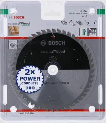 Bosch Standard for Wood Rundsavsklinge Rundsav