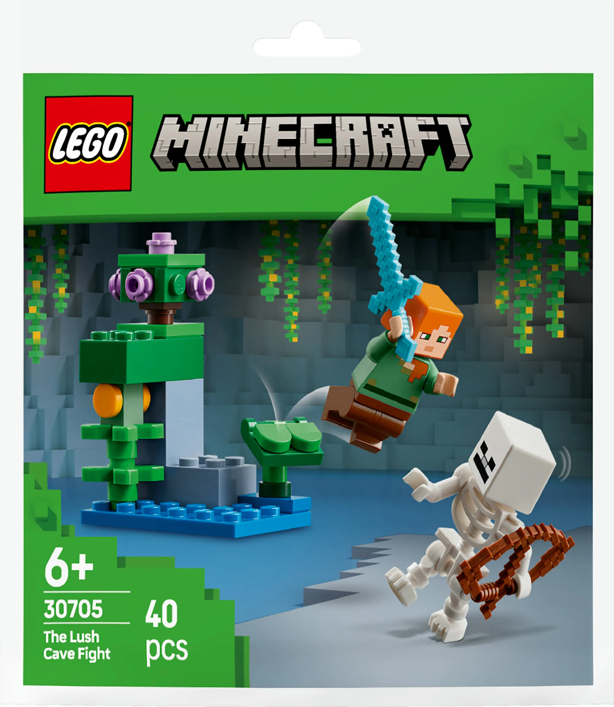 LEGO Minecraft Gr&ouml;n grottstrid 30705