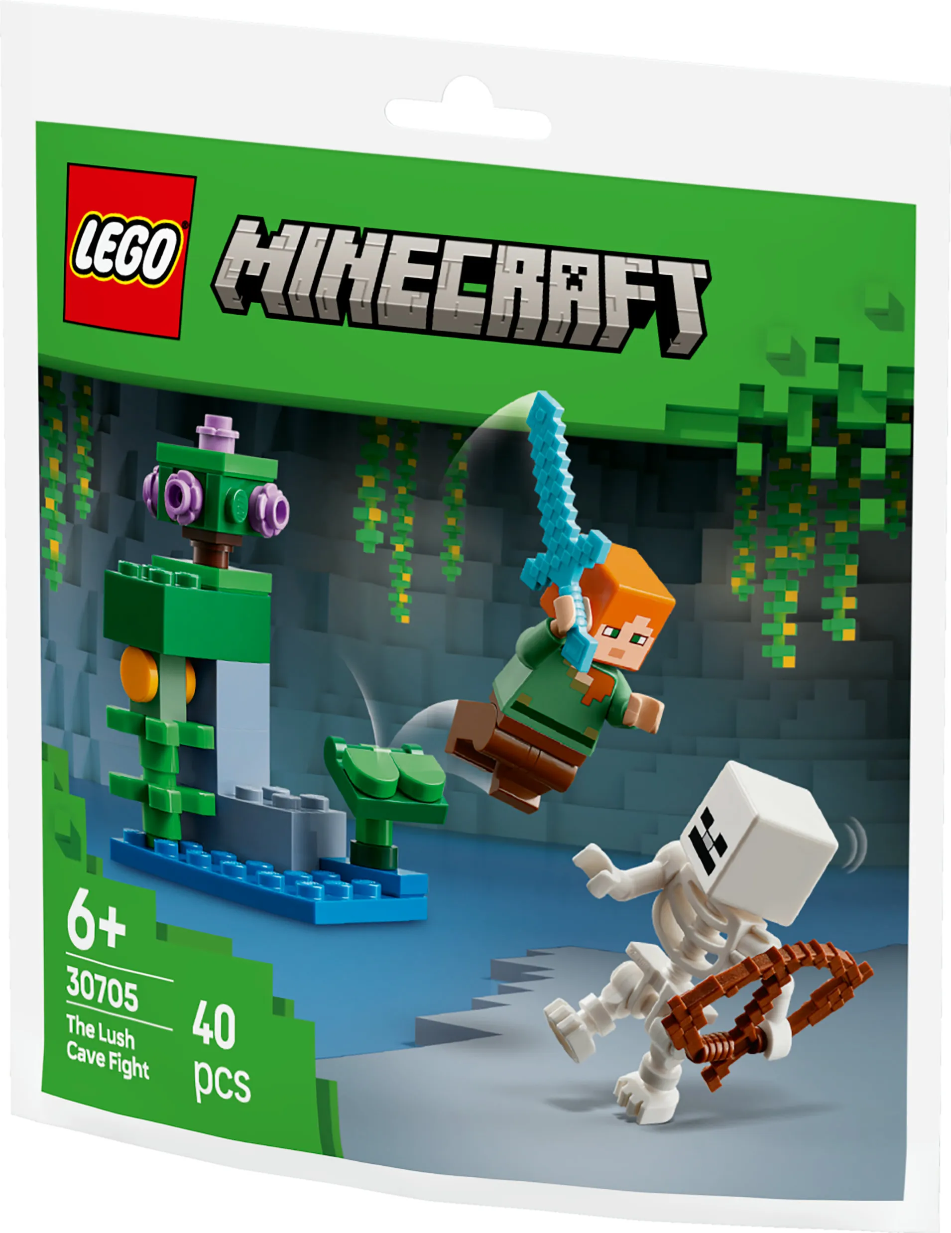 LEGO Minecraft Gr&ouml;n grottstrid 30705