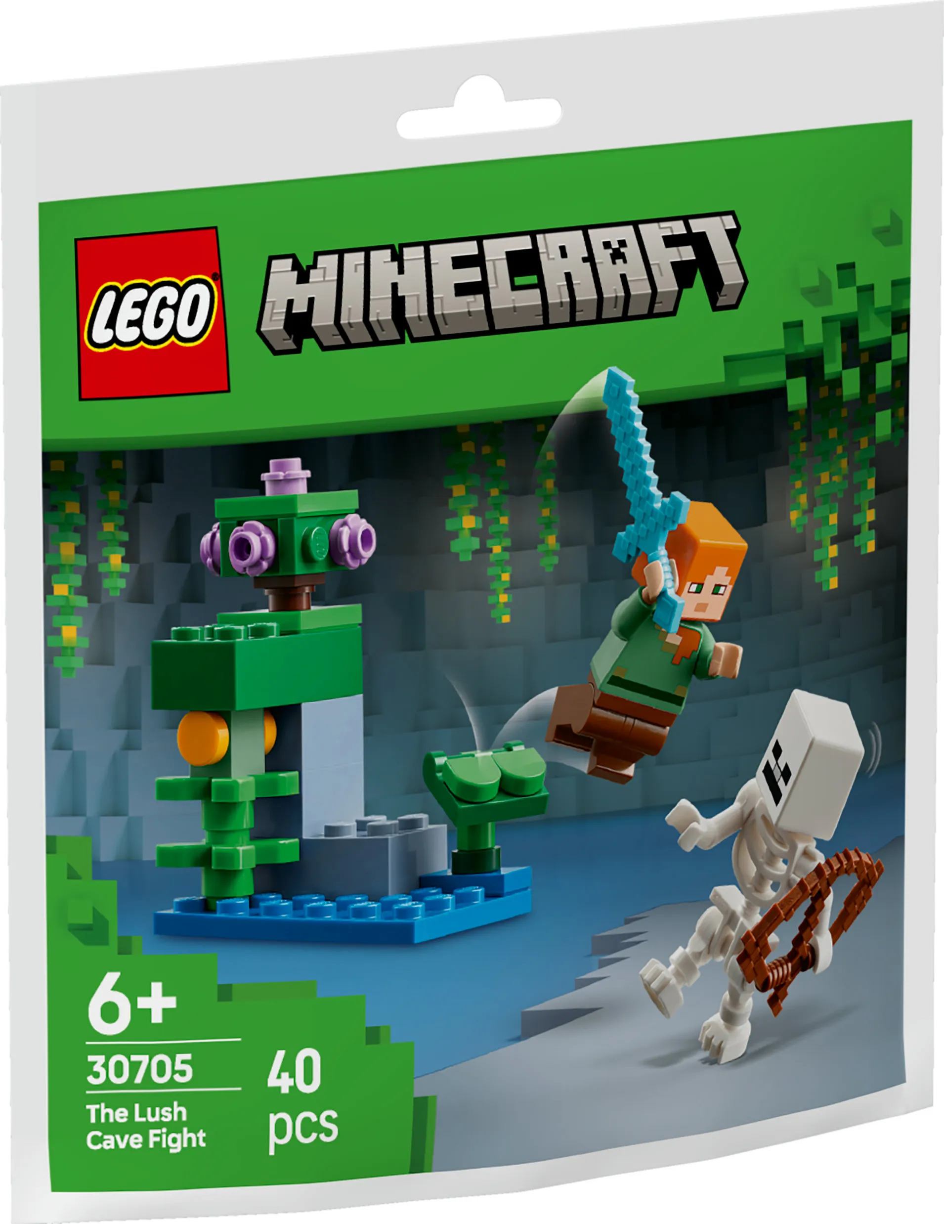 LEGO Minecraft Gr&ouml;n grottstrid 30705