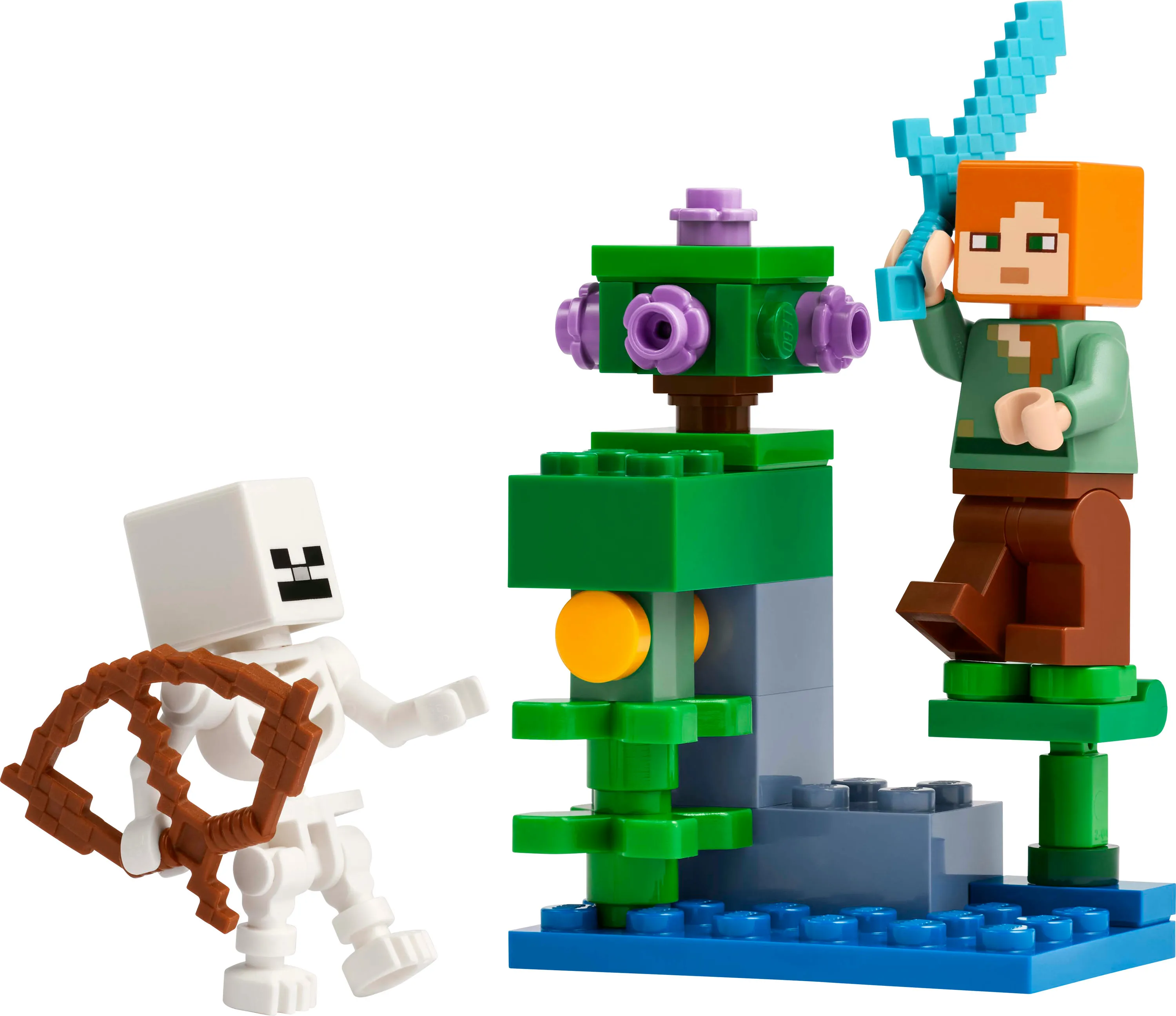 LEGO Minecraft Gr&ouml;n grottstrid 30705
