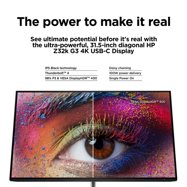HP 32&quot; Z32k G3 4K UHD, IPS - monitor