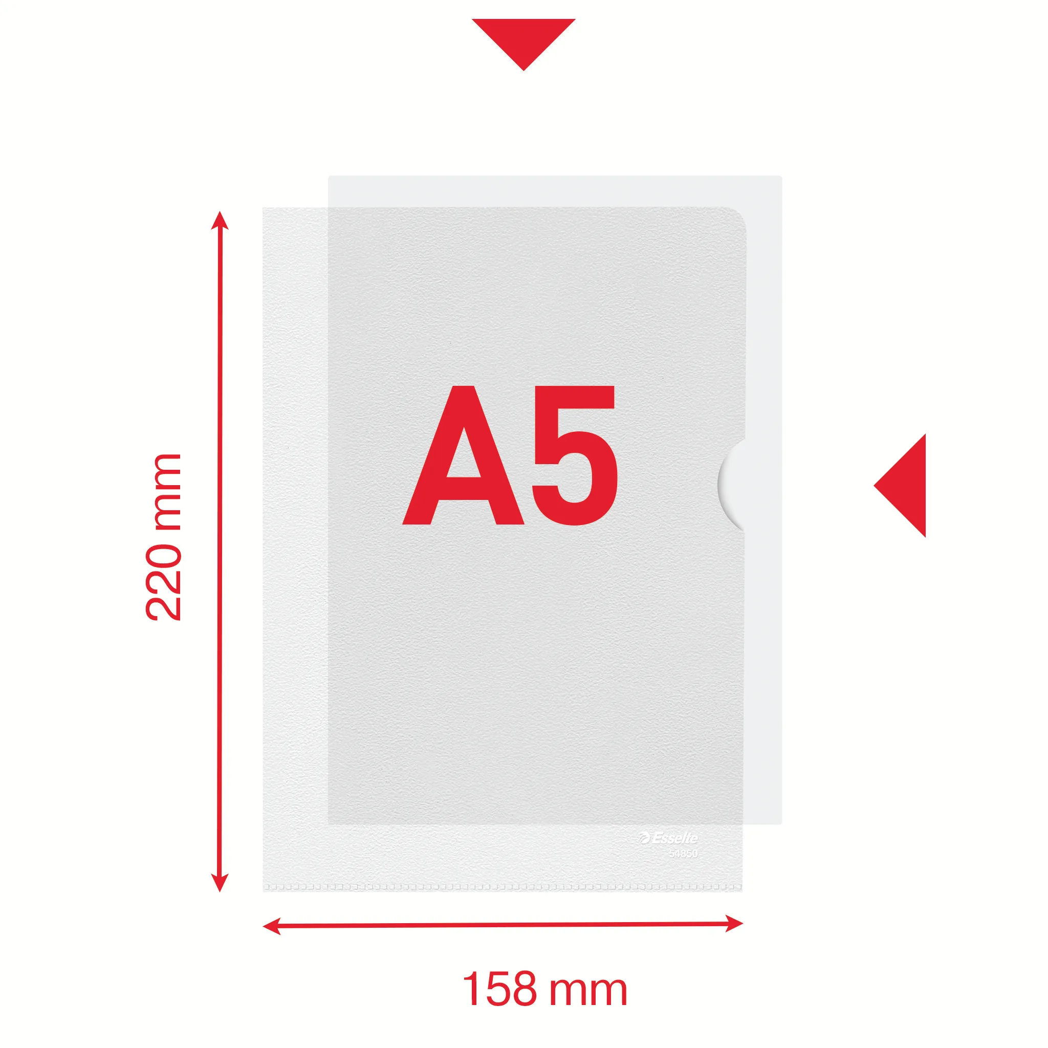 Folder standard textured 105my A5 (100)