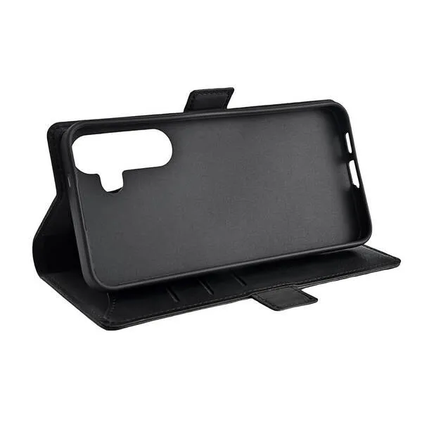 GEAR Wallet, Galaxy S24 Plus -lompakkokotelo, Musta