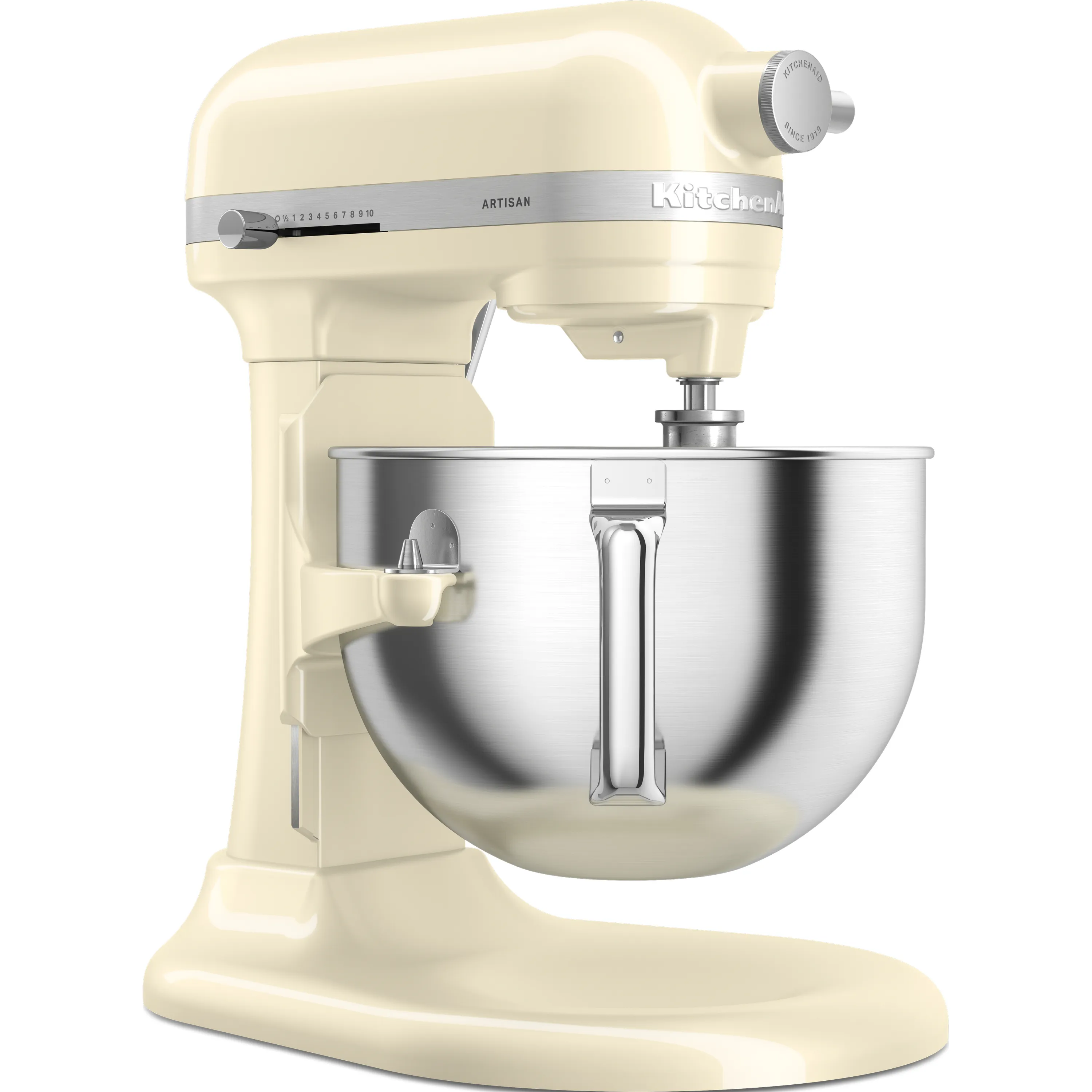 KitchenAid Artisan 5KSM60SPXEAC -yleiskone nousevalla kulholla, 5,6 L, mantelinvaalea