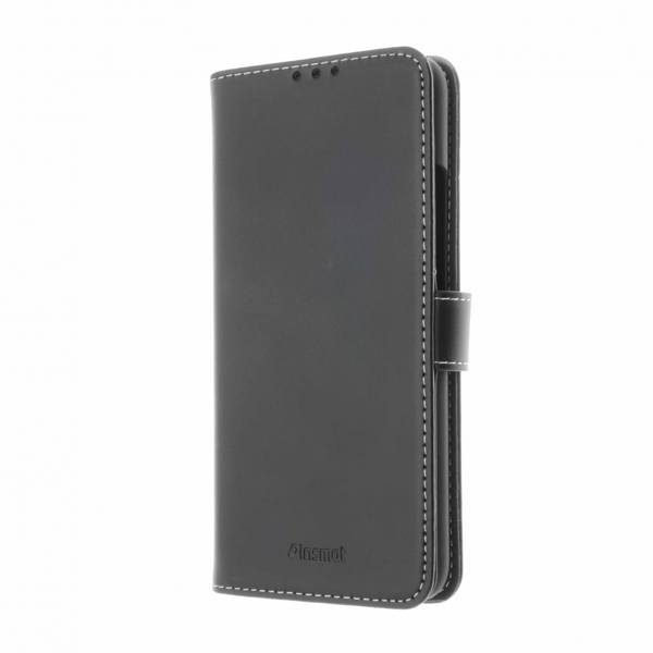 Insmat Flip Case, Huawei nova 5T - Wallet Case, Black