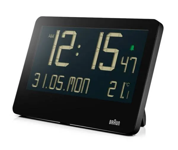 Braun BC 14 Quartz Wall Clock Digital