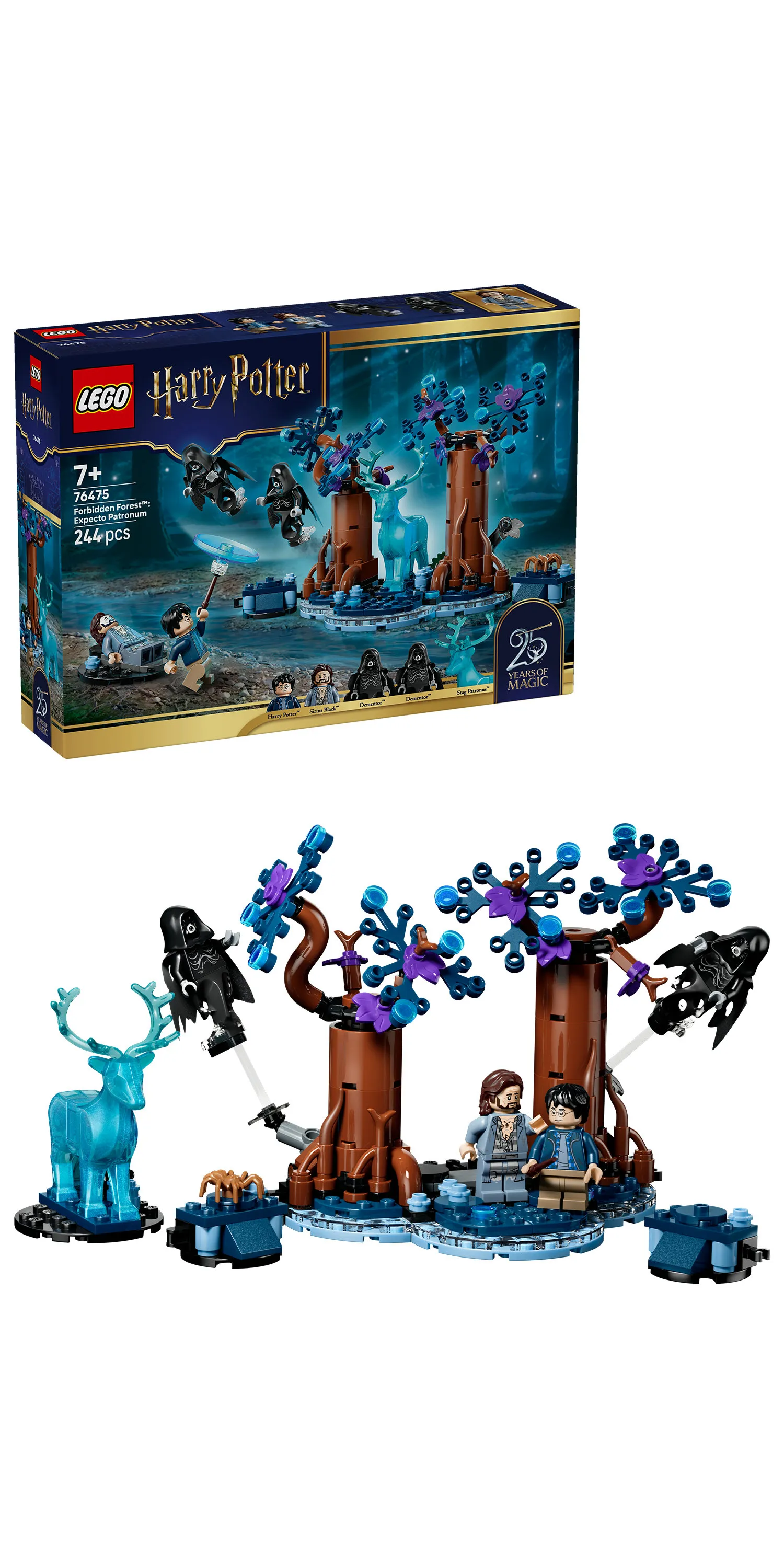 LEGO Harry Potter Den f&ouml;rbjudna skogen: Expecto Patronum 76475