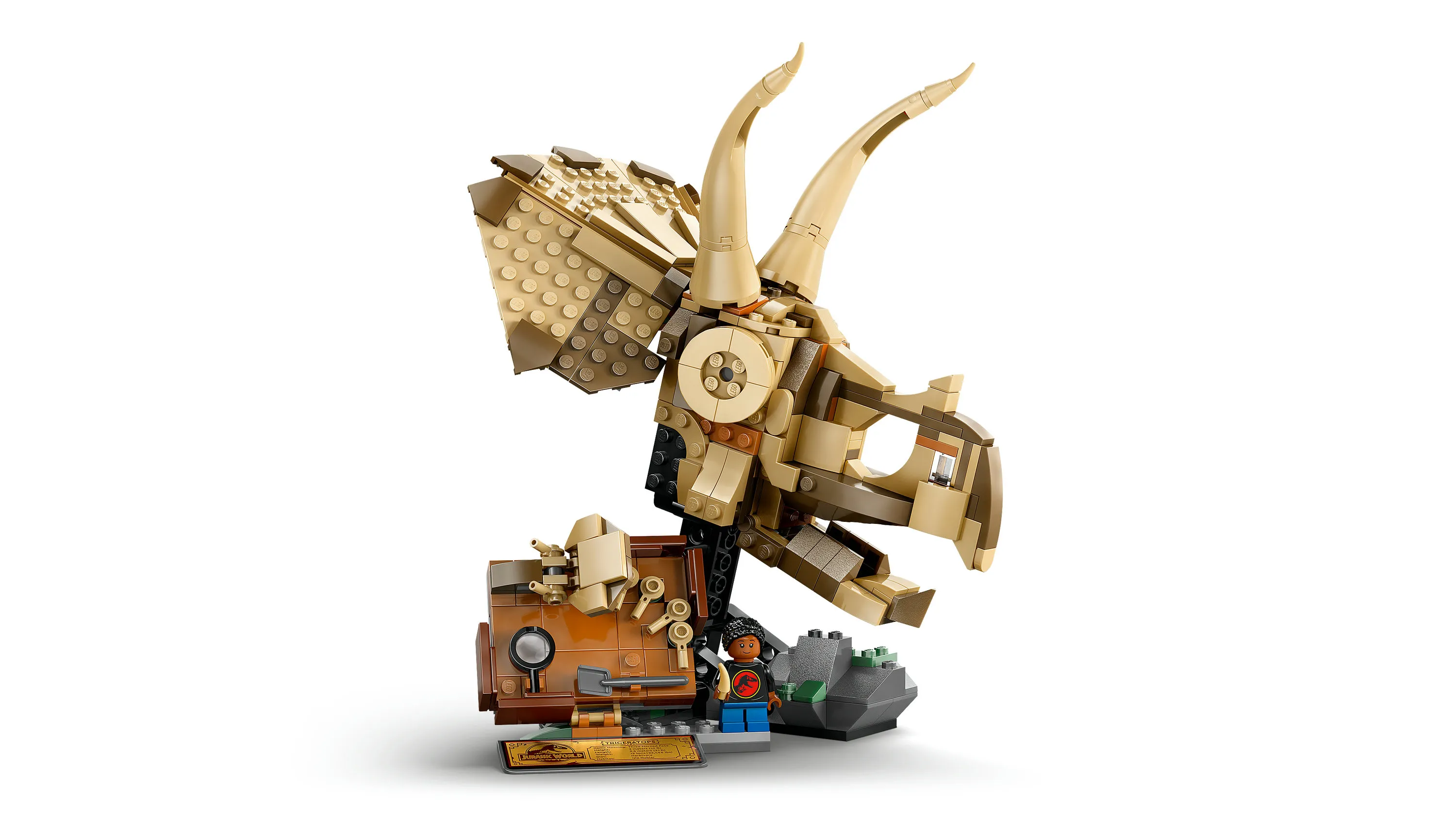 LEGO Jurassic World Dinosaur Fossils: Triceratops Skull 76969