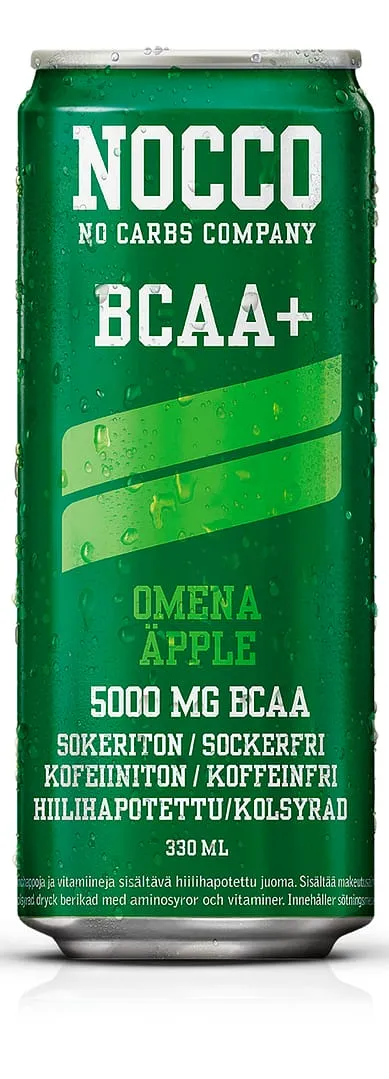 NOCCO Omena – BCAA+ -juoma 330 ml 24-pack