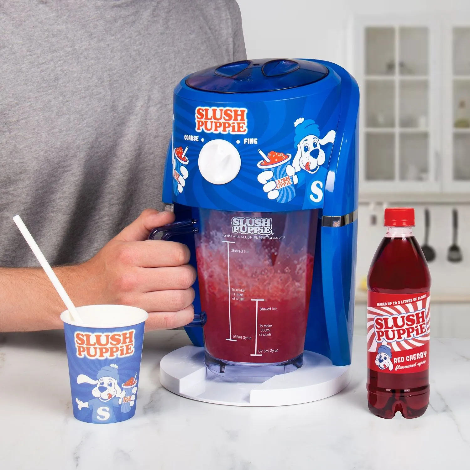Fizz SlushPuppie - slush maker, blue, 1l