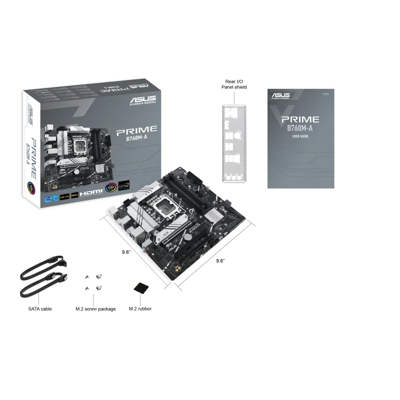 Asus PRIME B760M-A-CSM mATX - moderkort